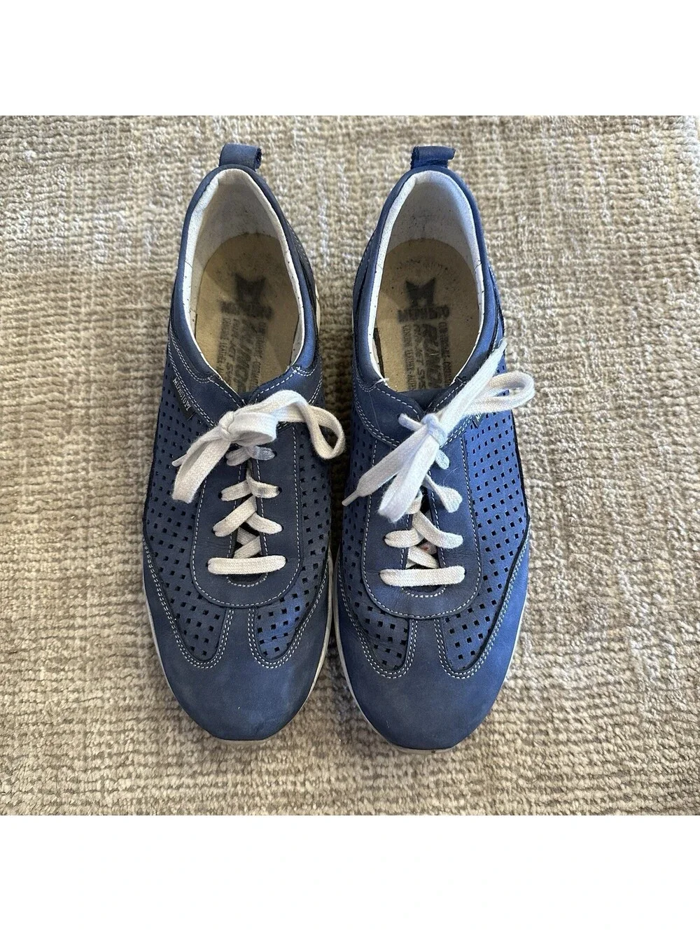 Mephisto Womens Runoff Air Jet System Blue US 8.5 Blue